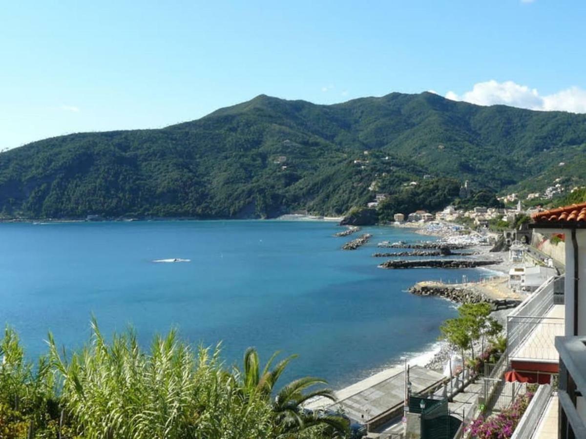 Un Gioiello Con Vista Mare Villa Moneglia Exteriör bild
